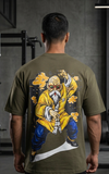 Master Roshi Oversized T-shirt- Olive