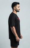 Devil Mode Oversized Men's Graphic T-Shirt