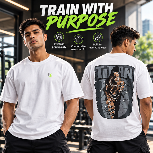 Titan's Resolve Oversized Tee