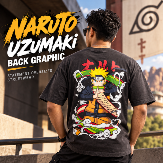 Never-Give-Up Warrior Oversized Tee
