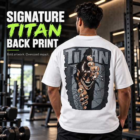 Titan's Resolve Oversized Tee