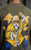Master Roshi Oversized T-shirt- Olive