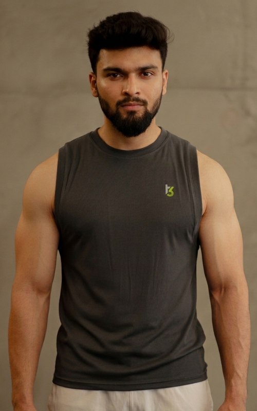 Yujiro Hanma Tank - Grey