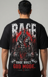Rage Built God Mode Oversized Graphic T-Shirt