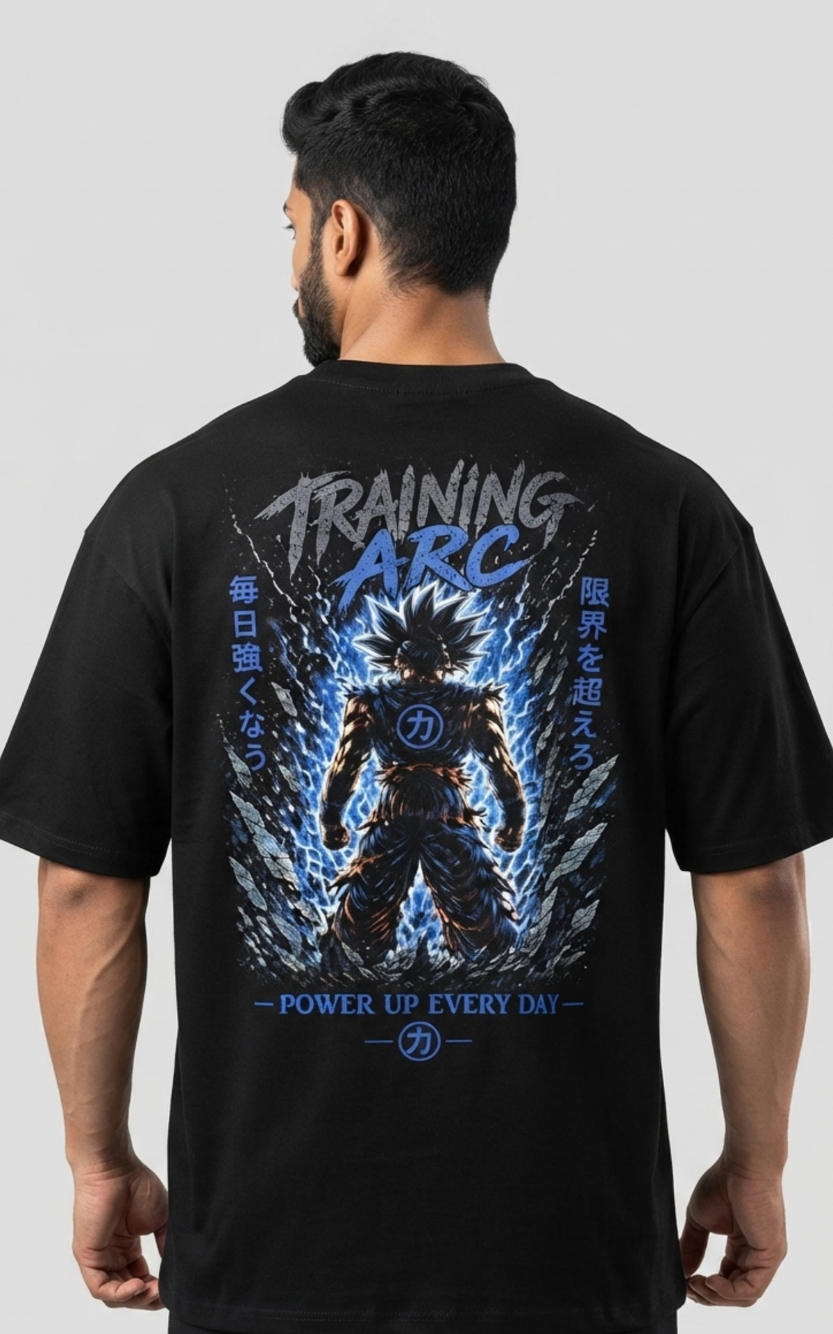 Training Arc Oversized Men's Graphic Tee