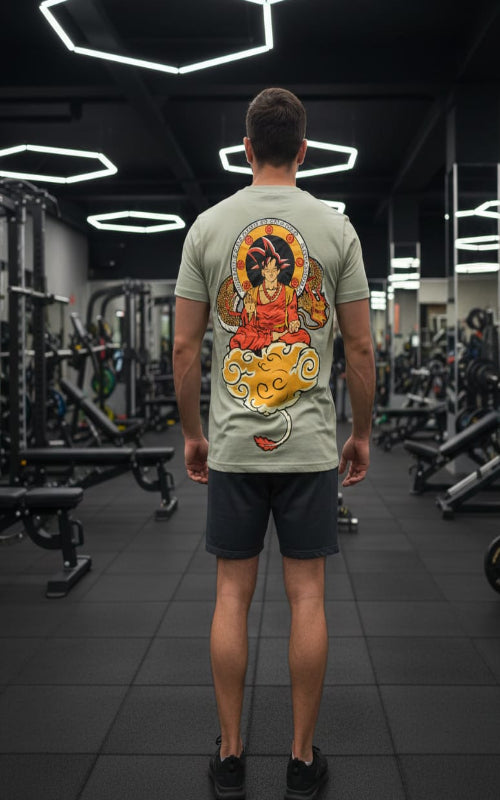 Goku Print Regular Fit T-shirt